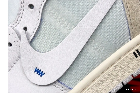 Rep EP AQ0818 O-W 1 Jordan Retro High  AQ0818-100 White Air 100 0505